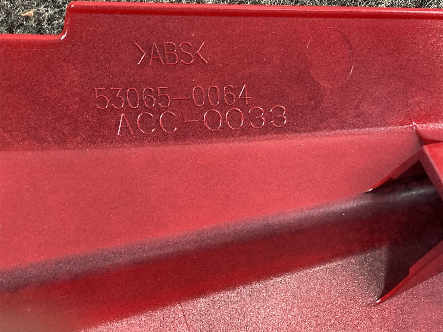 NEW GENUINE KAWASAKI 99994-0354-234 Kit, Single Seat, P.red