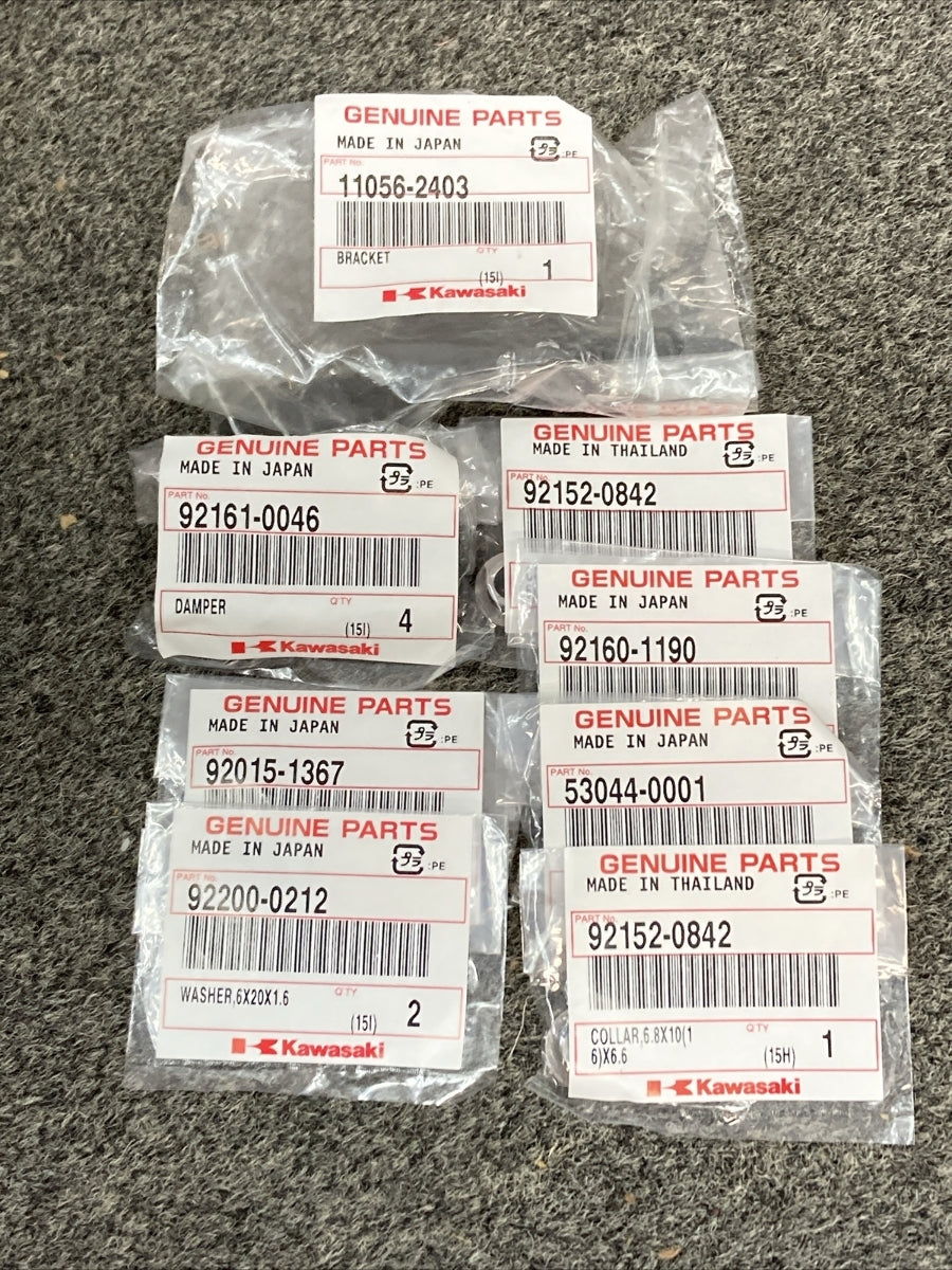 NEW GENUINE KAWASAKI 99994-0354-234 Kit, Single Seat, P.red