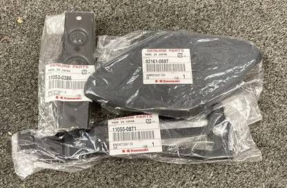 NEW GENUINE KAWASAKI 99994-0351-H8 Kit, Single Seat Cover, Ebony