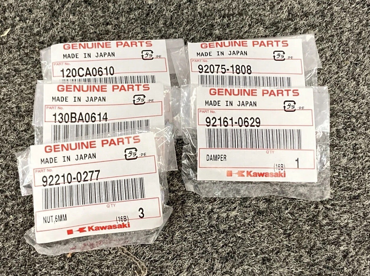 NEW GENUINE KAWASAKI 99994-0351-H8 Kit, Single Seat Cover, Ebony