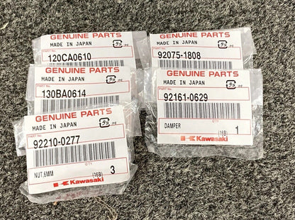 NEW GENUINE KAWASAKI 99994-0351-H8 Kit, Single Seat Cover, Ebony