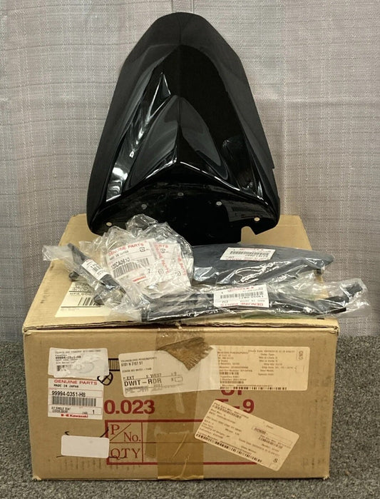 NEW GENUINE KAWASAKI 99994-0351-H8 Kit, Single Seat Cover, Ebony