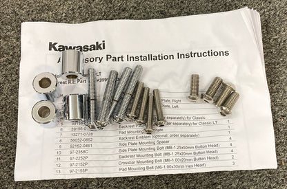 NEW GENUINE KAWASAKI K99994-0066A Passenger Backrest Frame