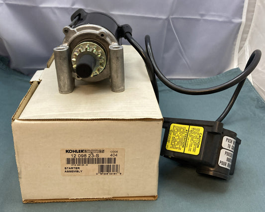 NEW GENUINE KOHLER 12 098 23-S STARTER ASSEMBLY
