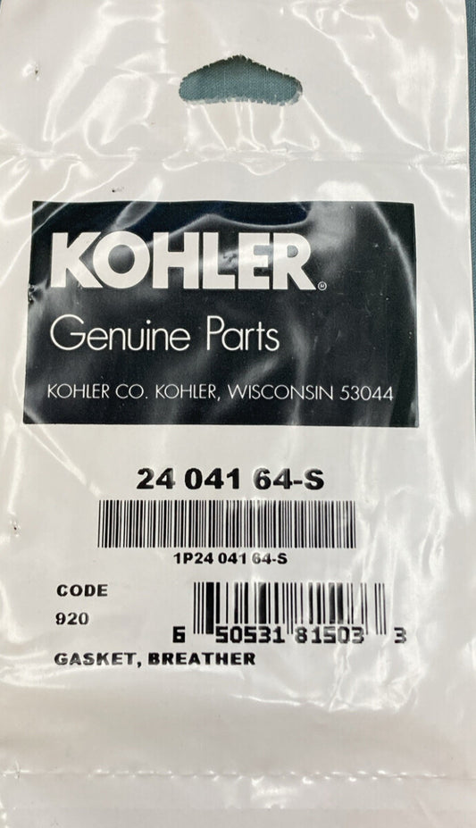NEW GENUINE KOHLER 24 041 64-S GASKET, BREATHER