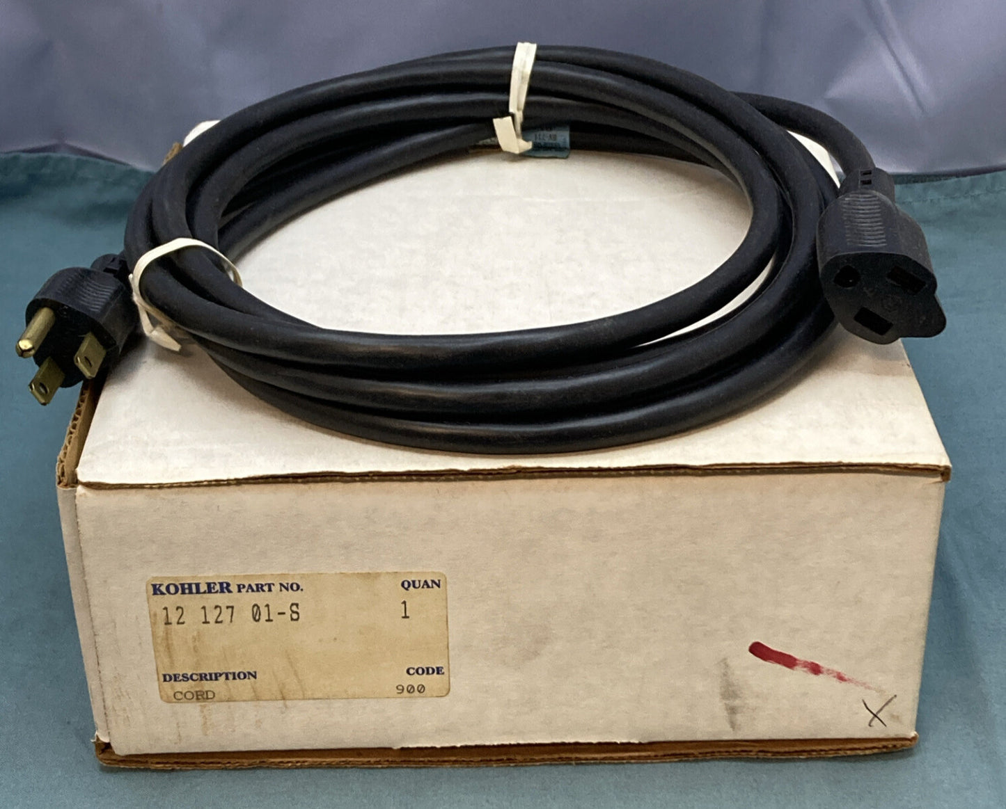 NEW GENUINE KOHLER 12 127 01-S EXTENSION CORD