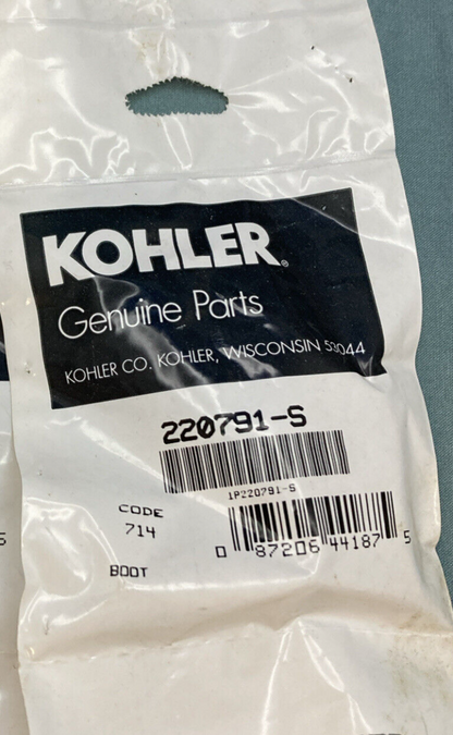 NEW GENUINE KOHLER 220791-S BOOT