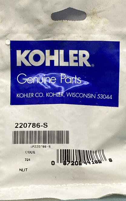 NEW GENUINE KOHLER 220786-S NUT
