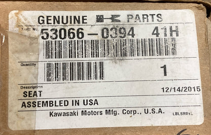NEW GENUINE KAWASAKI 53066-0394-41H Seat Assembly Back, Brack