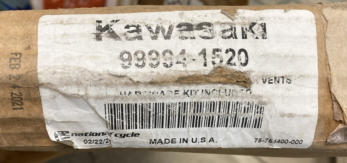 NEW GENUINE KAWASAKI 99994-1520 KQR FIXED FULL WINDSHIELD