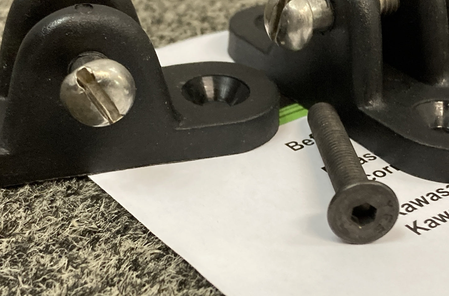 NEW GENUINE KAWASAKI 99994-1610 SOFT CAB BLK-DOOR SET