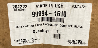 NEW GENUINE KAWASAKI 99994-1610 SOFT CAB BLK-DOOR SET