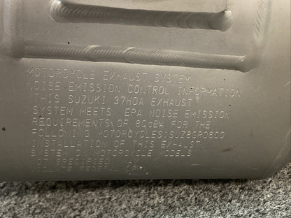 SUZUKI 37H0 EXHAUST MUFFLER SLIP ON