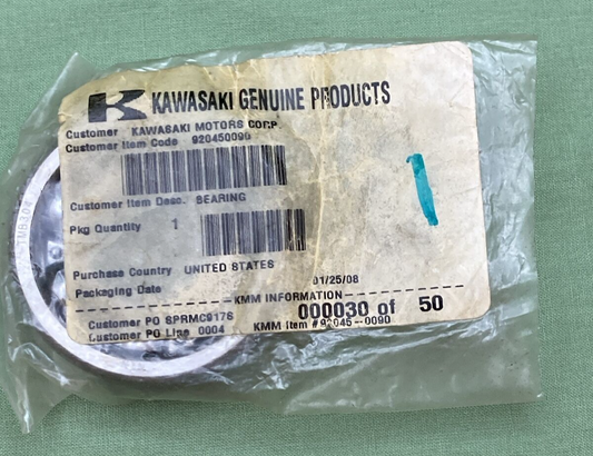 NEW GENIUNE KAWASAKI 92045-0090 Bearing - Ball, TMB304CCM
