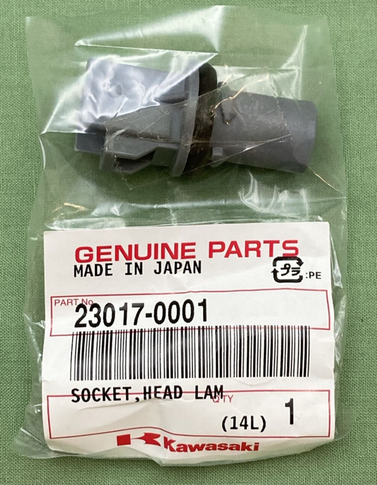 NEW GENIUNE KAWASAKI 23017-0001 Socket, Head Lamp
