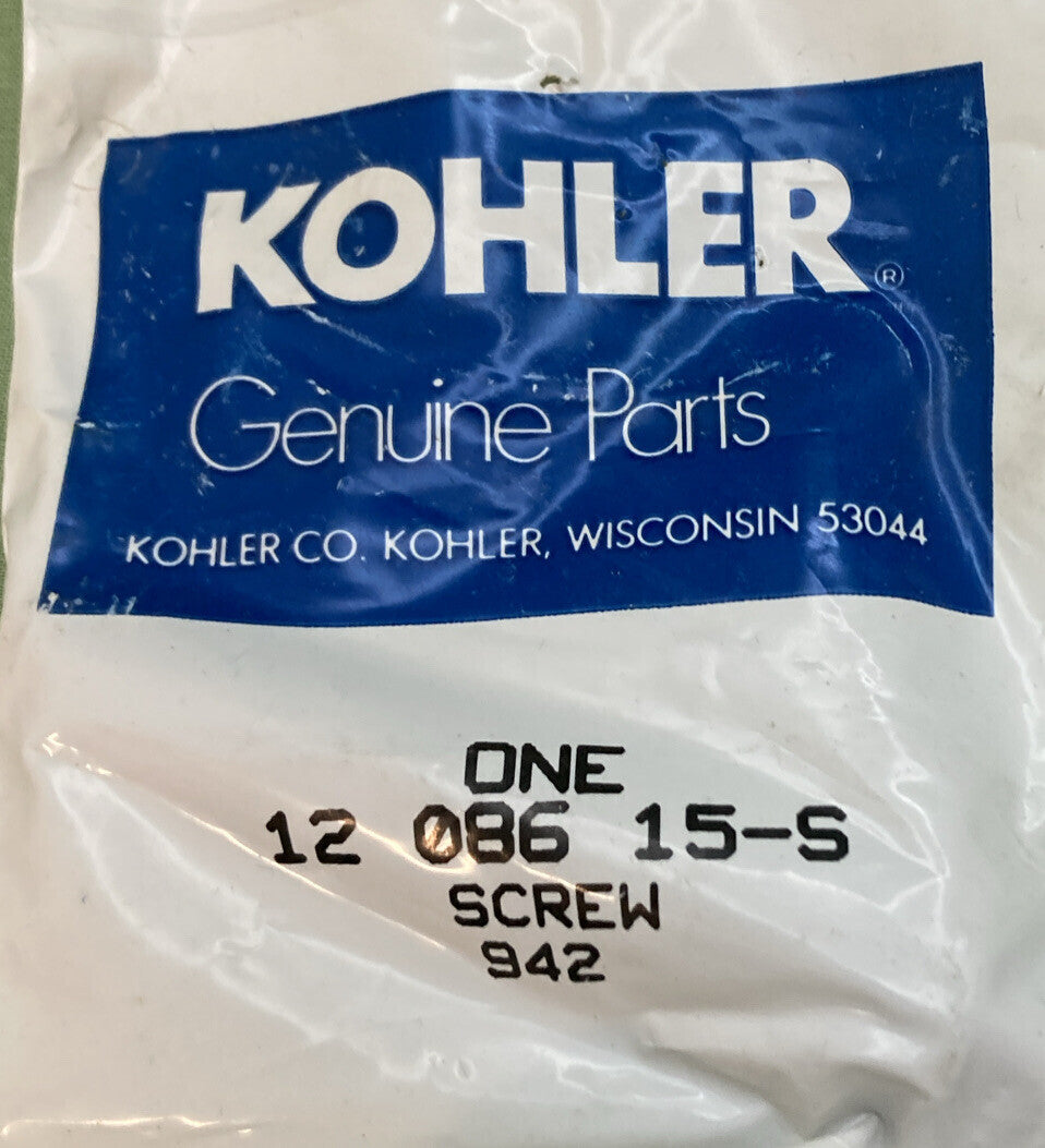 NEW GENUINE KOHLER 12 086 15-S SCREW, HEX FLANGE