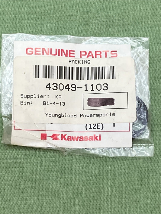 NEW GENIUNE KAWASAKI 43049-1103 PACKING, FUEL TANK