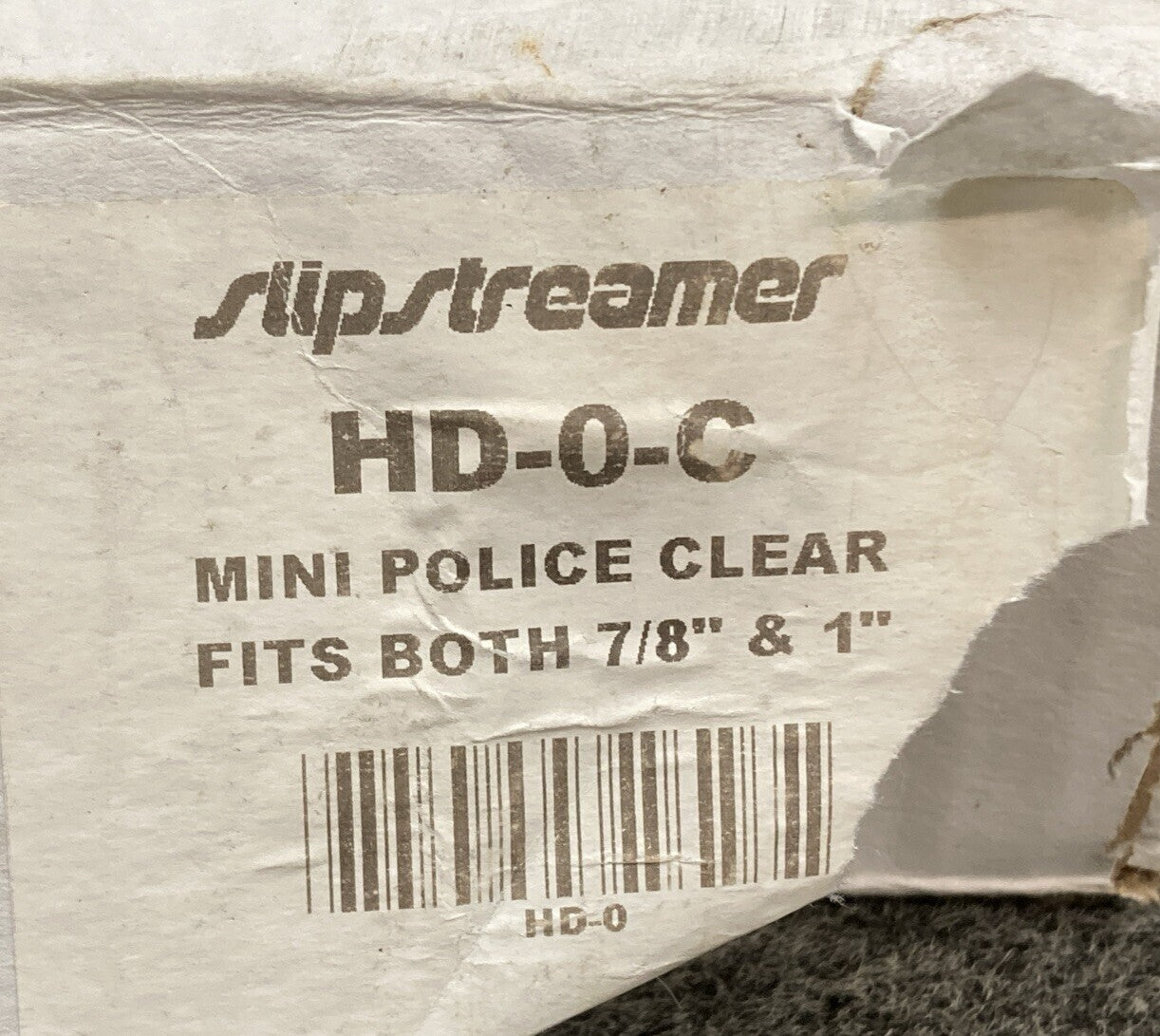 NEW SLIPSTREAMER 56-6506 CLEAR 7/8" WINDSHIELD