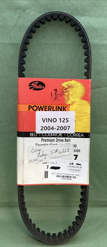 NEW GATES PL30807 Premium Powerlink Drive Belt VINO 125 2004-2007