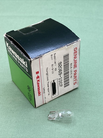 NEW GENIUNE KAWASAKI 92069-1007 Bulb, 12V 3.4W, T10