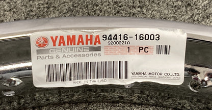 NEW GENUINE YAMAHA 94416-16003 REAR WHEEL Rim (160 - 16)