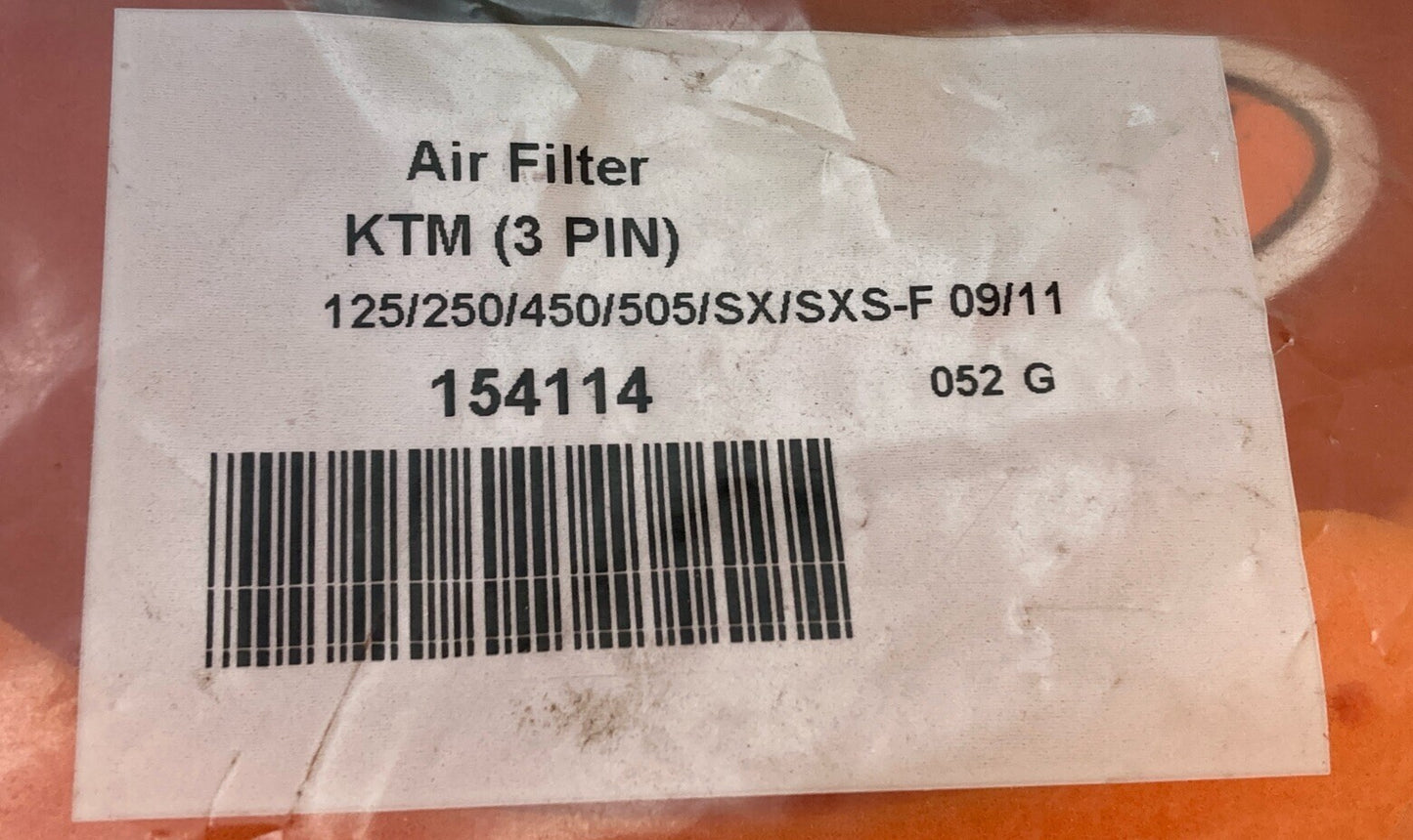 NEW TWIN AIR 154114 AIR FILTER KTM