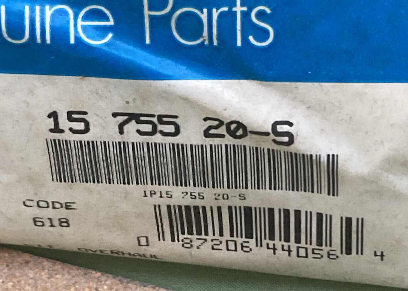 NEW GENUINE KOHLER 15 755 20-S KIT, OVERHAUL