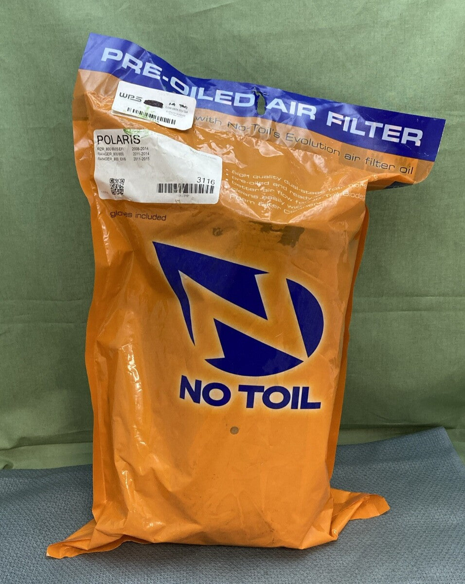 NEW NO TOIL 90-3116 PRE-OILED AIR FILTER