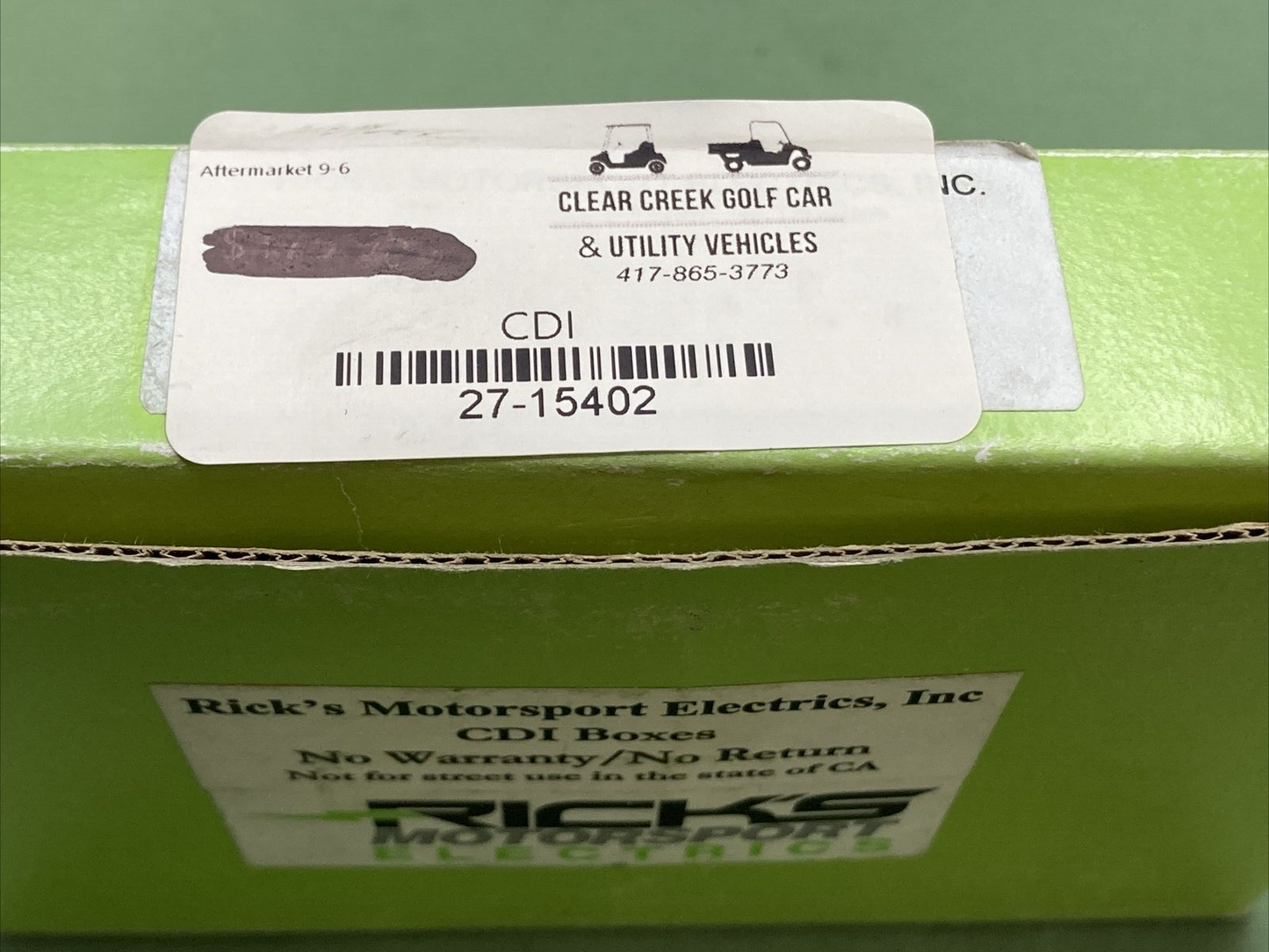 NEW GENIUNE RICKS MOTORSPORTS 27-15402 CDI BOX