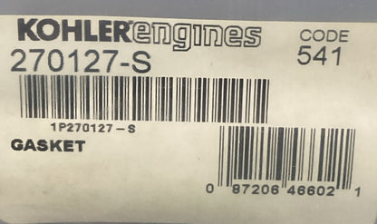 NEW GENUINE KOHLER 270127-S GASKET