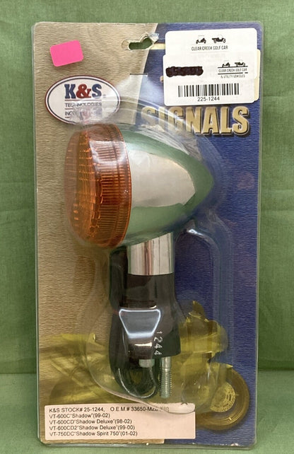NEW K&S Technologies 225-1244 TURN SIGNAL REAR LEFT