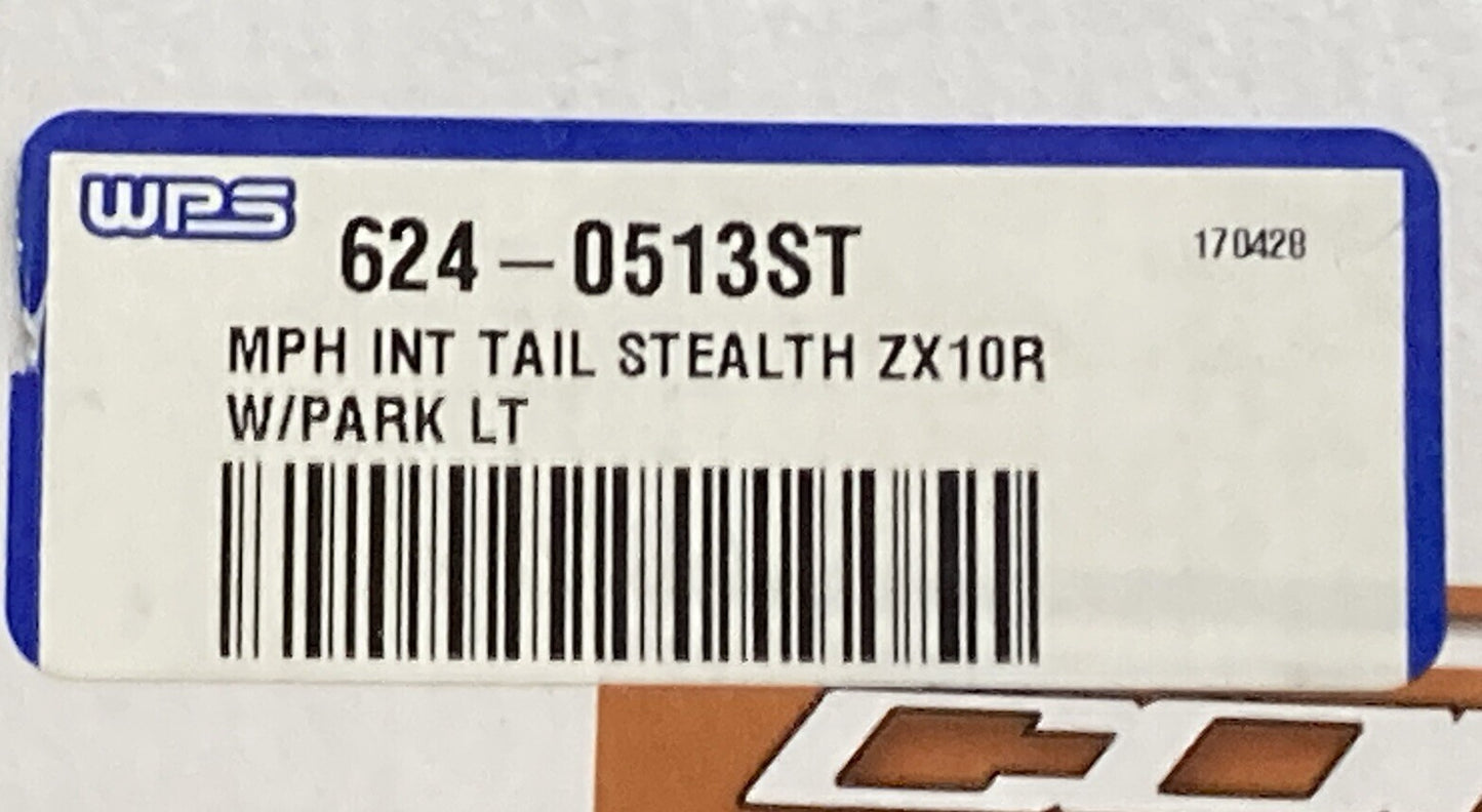 NEW COMPETITION WERKES 624-0513ST Integrated Taillights STEALTH