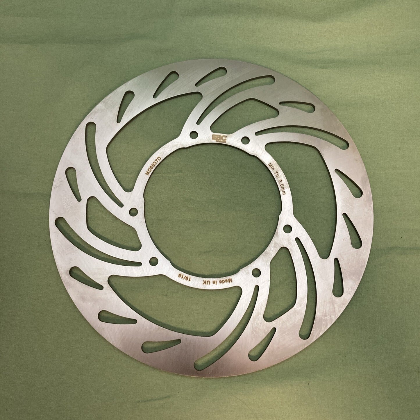 NEW EBC BRAKES MD6037D FRONT STANDARD ROTOR