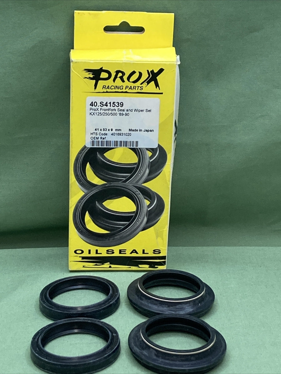 NEW PROX 40.S41539 FRONTFORK SEAL AND WIPER SET