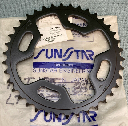 NEW SUNSTAR 2-344138 520 Steel Rear Sprocket