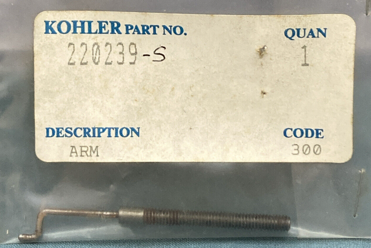 NEW GENUINE KOHLER 220239-S GOVERNOR CONTROL ARM