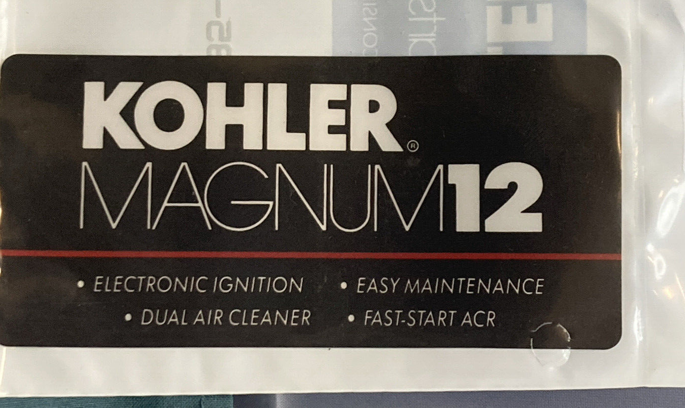 NEW GENUINE KOHLER 47 113 35-S DECAL: 12HP