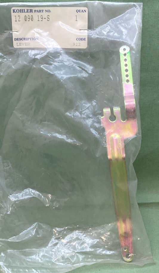 NEW GENUINE KOHLER 12 090 19 GOVERNOR LEVER