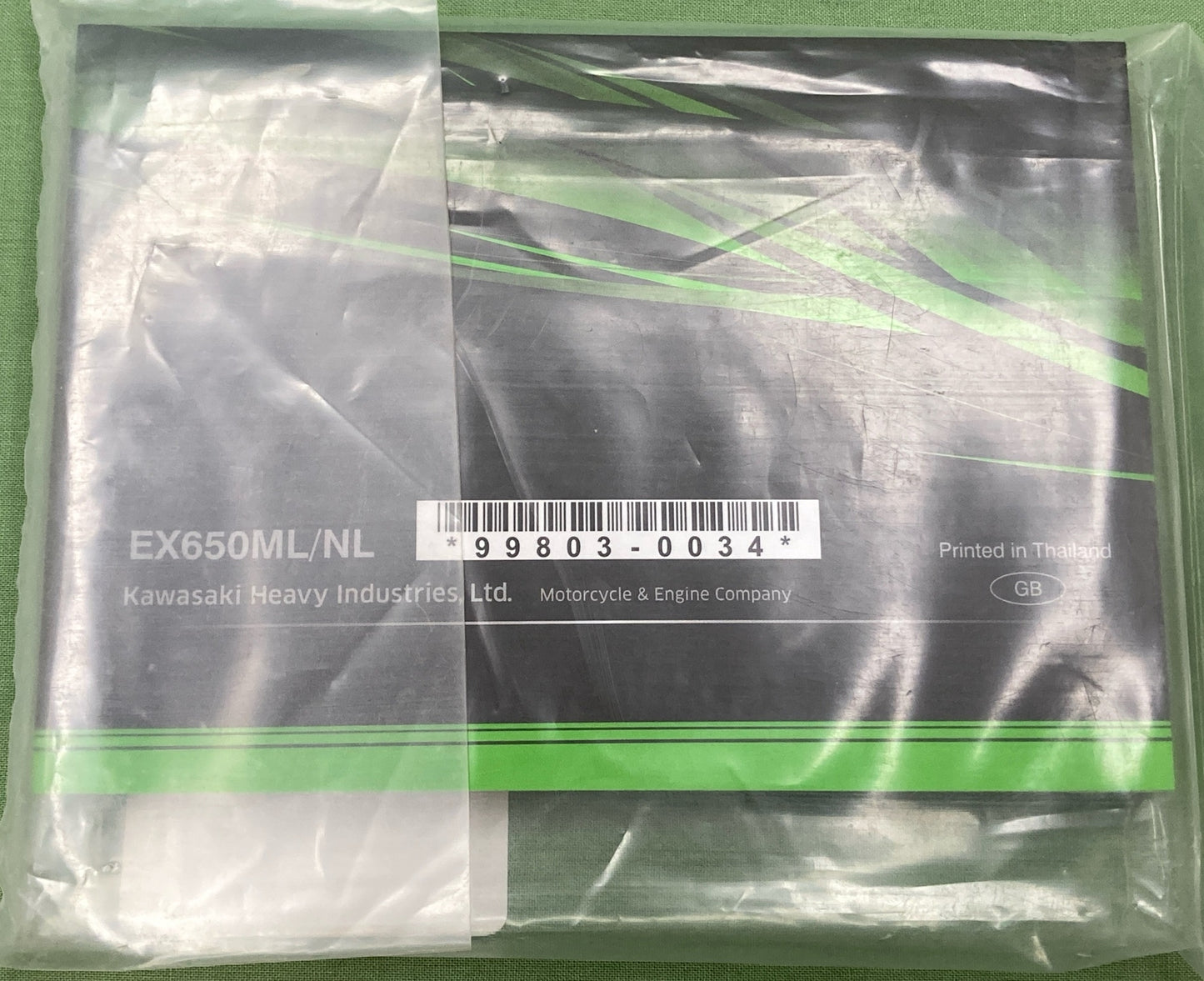 NEW GENIUNE KAWASAKI 99803-0034 O/M EX650M/N