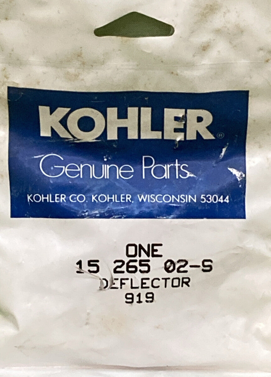 NEW GENUINE KOHLER 15 265 02-S DEFLECTOR, EXHAUST