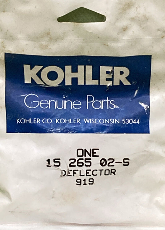 NEW GENUINE KOHLER 15 265 02-S DEFLECTOR, EXHAUST