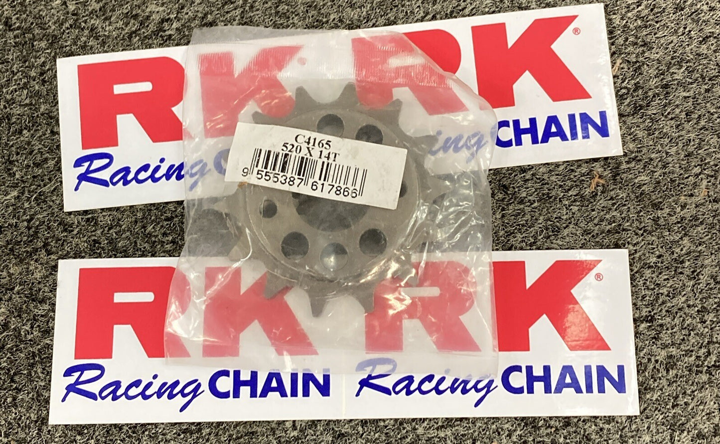 NEW RK 2068-989S QA MOTORCYCLE CHAIN AND SPROCKET KIT