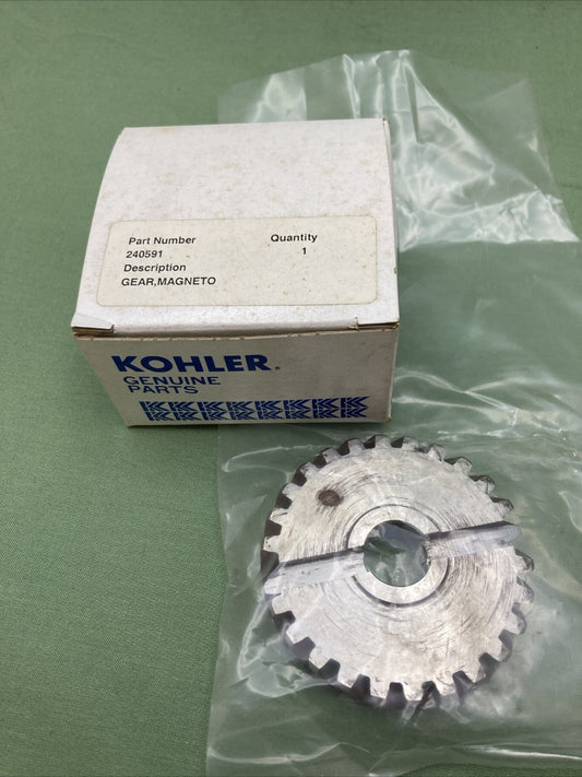 NEW GENUINE KOHLER 240591 GEAR, MAGNETO