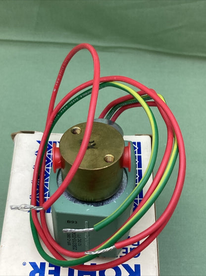 NEW GENUINE KOHLER 320786 SHUT OFF VALVE, FUEL SOLENOID