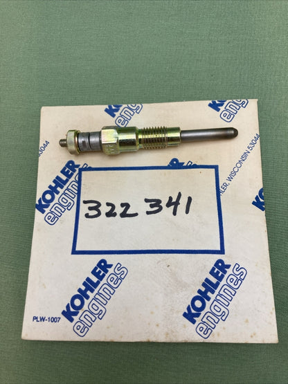 NEW GENUINE KOHLER 322341 PLUG, GLOW