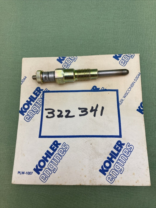 NEW GENUINE KOHLER 322341 PLUG, GLOW