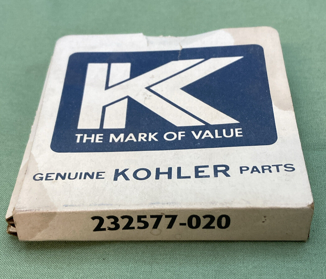 NEW GENUINE KOHLER 232577-020 PISTON RING SET