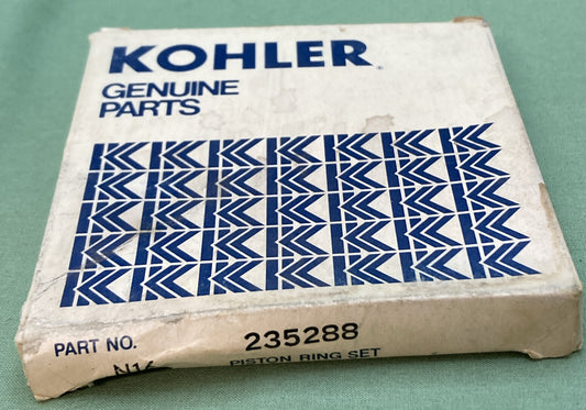 NEW GENUINE KOHLER 235288 PISTON RING SET