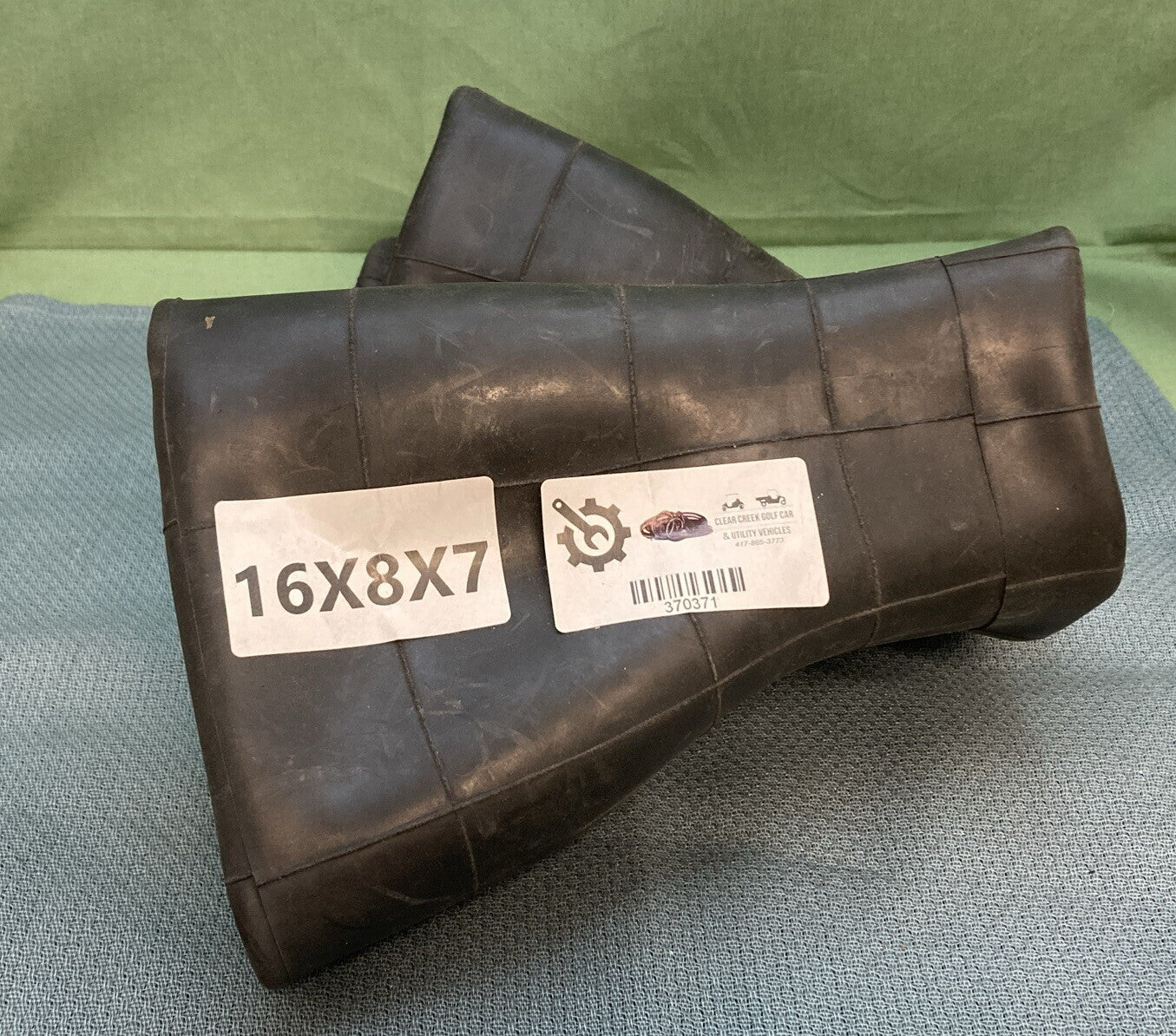NEW REPLACES BIKEMASTER 370371 ATV TUBE 16X8X7 TR6