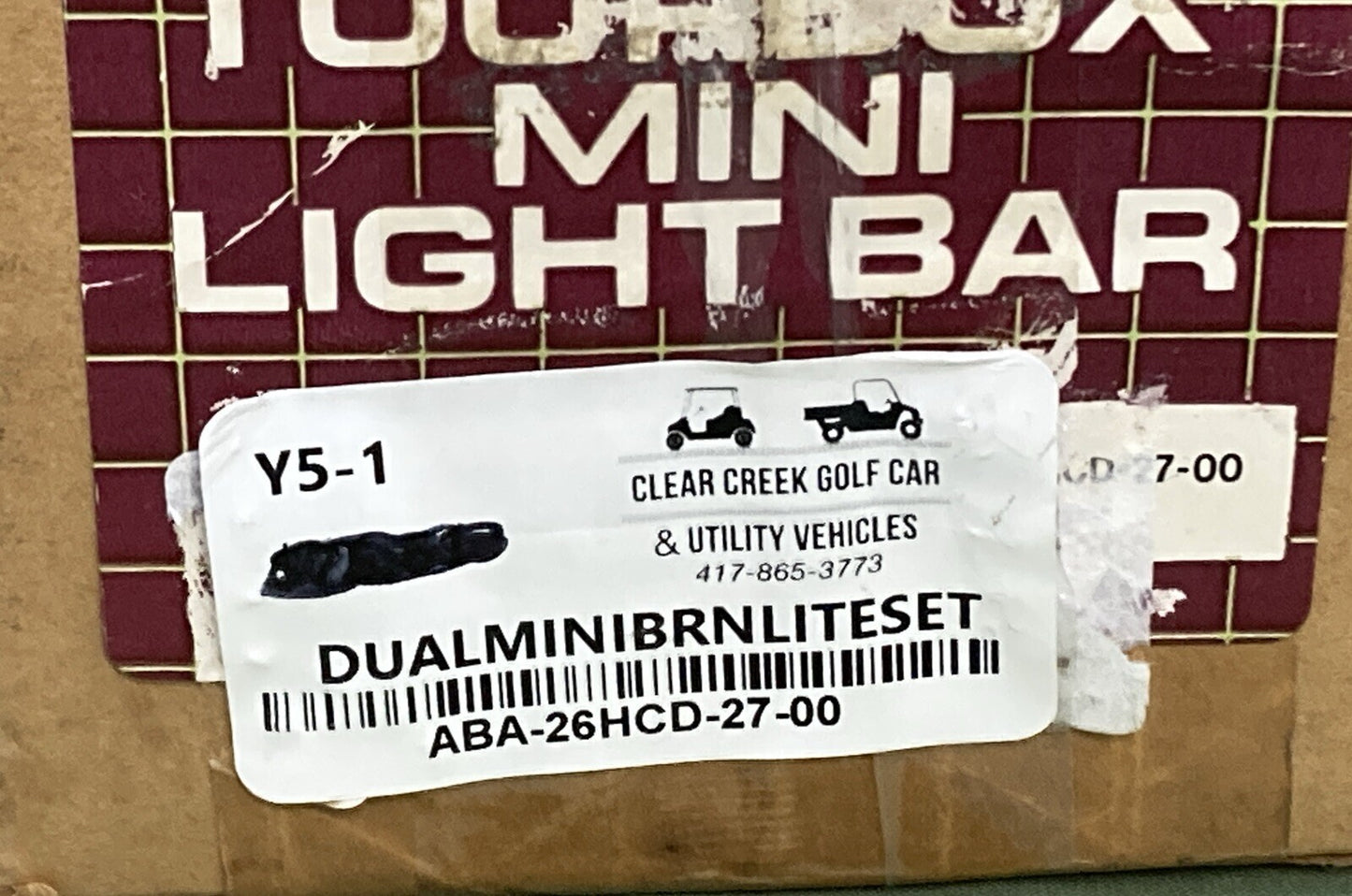 NEW VENTURE LINE ABA-26HCD-27-00 TOURBOX MINI LIGHT BAR